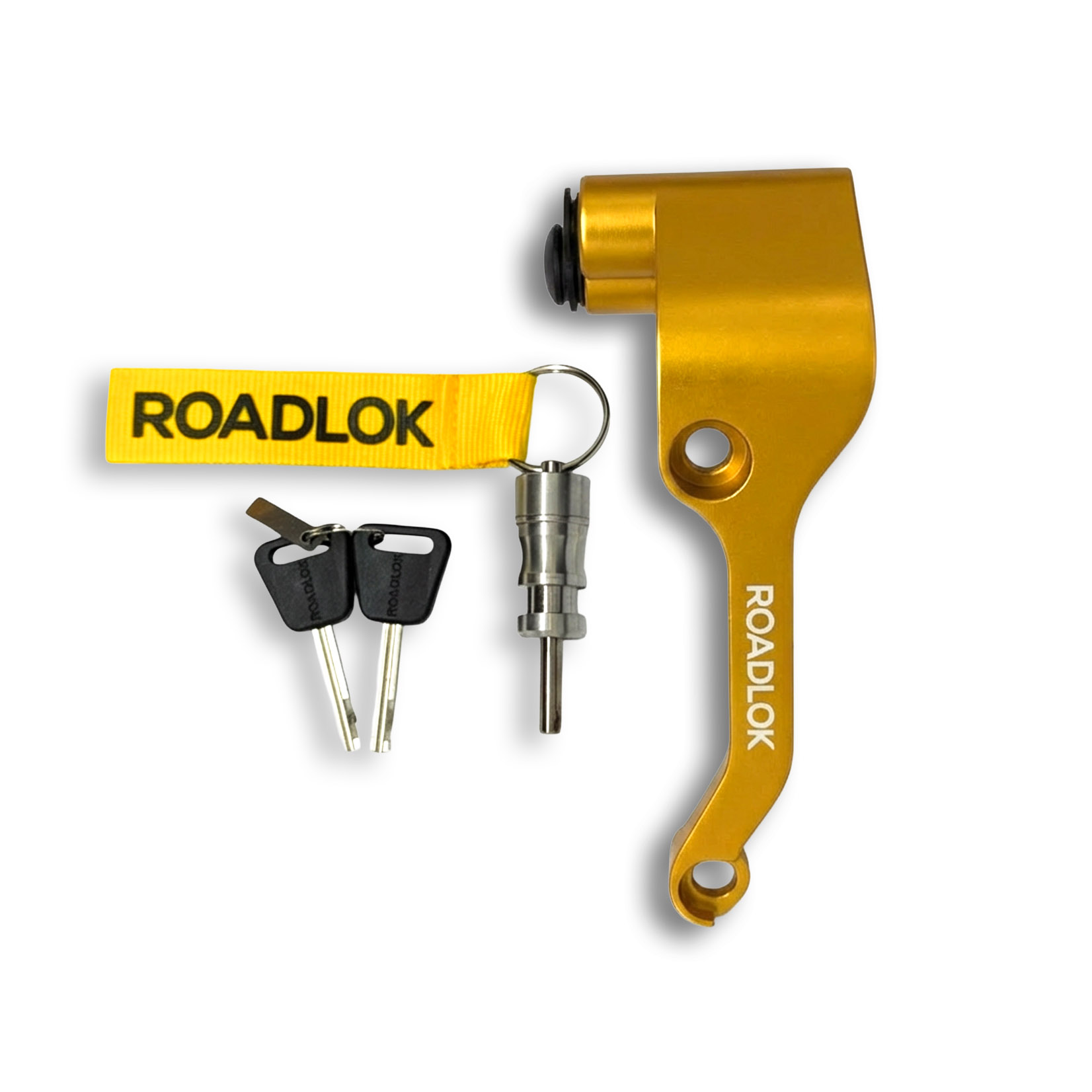 RoadLok XRA Japansport 108 mm, rechts — gold