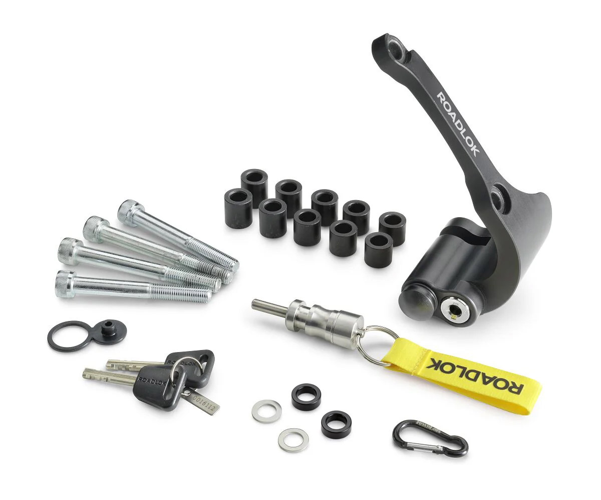 RoadLok XRA Eurosport 100 mm, links — schwarz